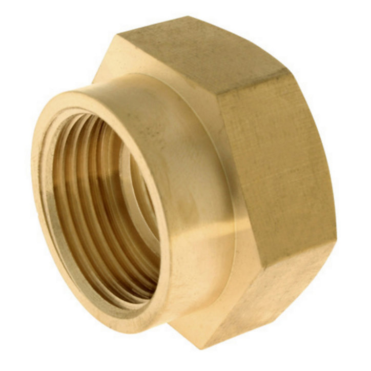 Réduction laiton avec butée interne Femelle 26/34 (1