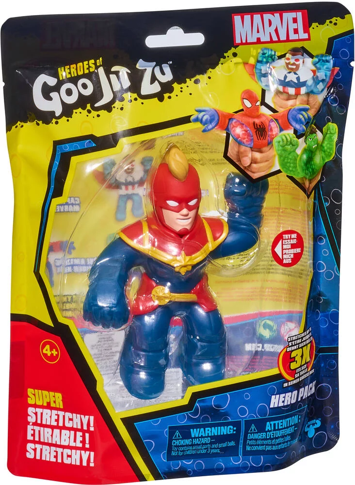 FIGURINE 11 CM - CAPITAINE MARVEL   - GOO JIT ZU  MARVEL
