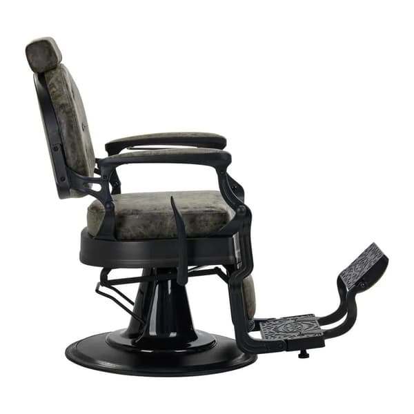 Activeshop Gabbiano barberstol President Old Leather green