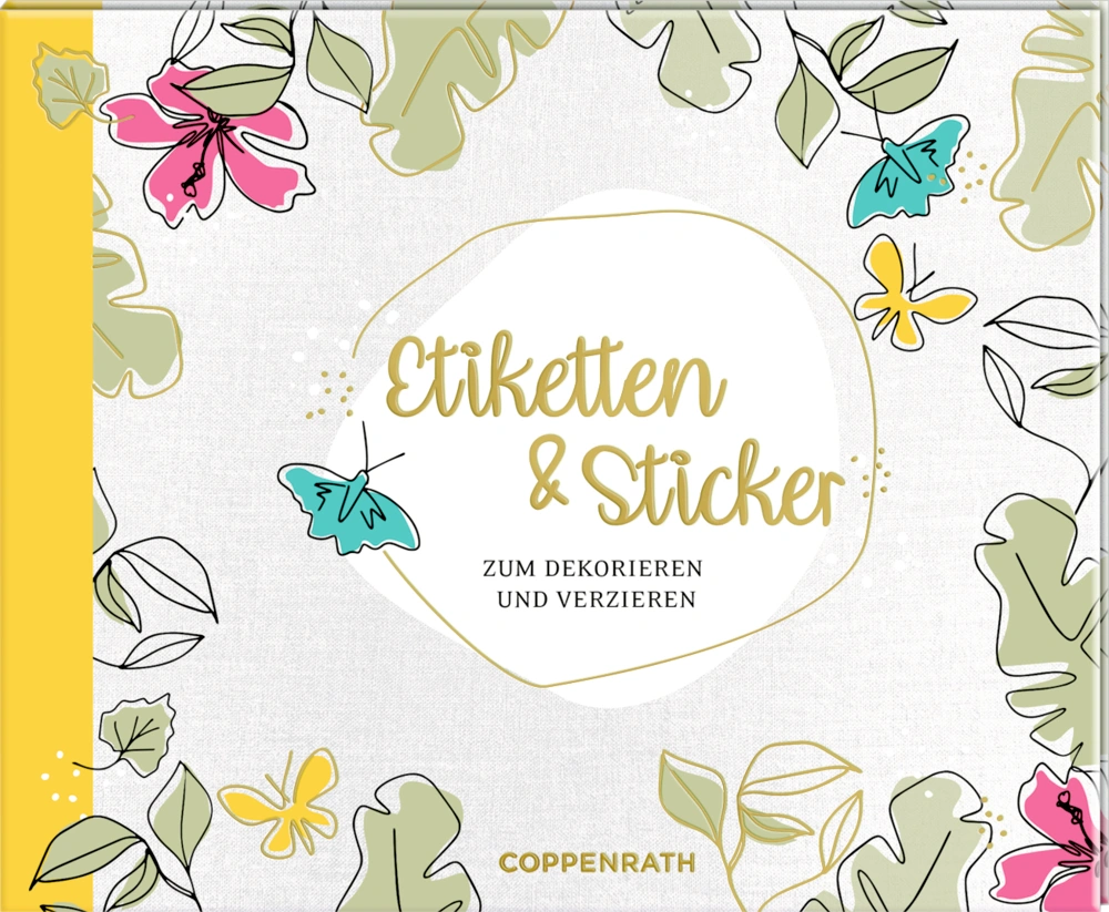 Etikettenbüchlein - Stickerbuch
