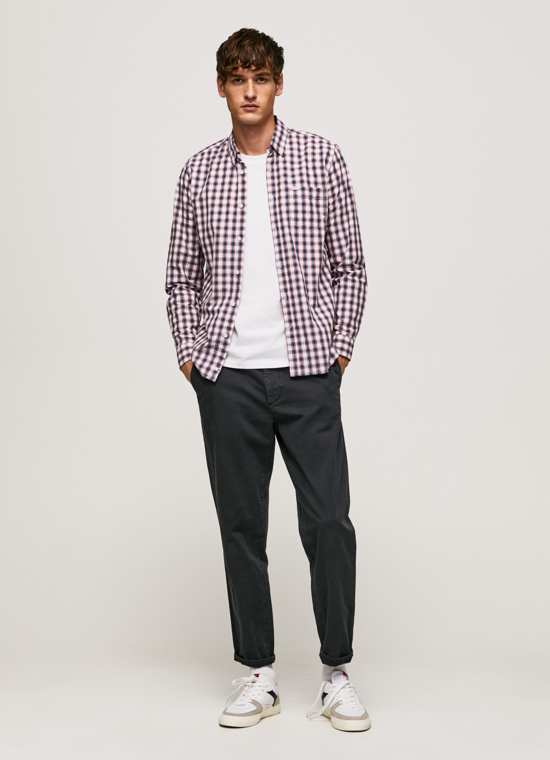 CAMISA XADREZ BICOLOR - Jarman Azul