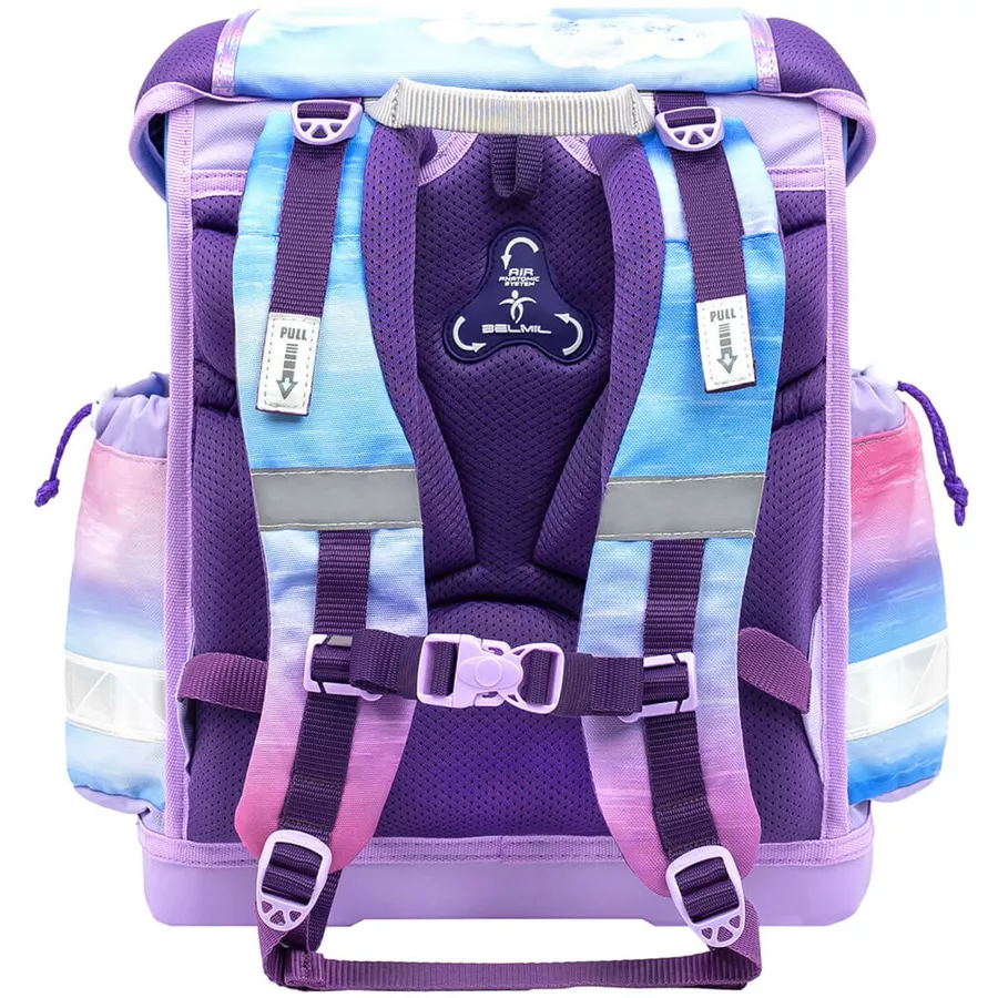 Belmil Schulranzen Classy Schulranzen Set 5-teilig mit Brustgurt Beautiful Mermaid