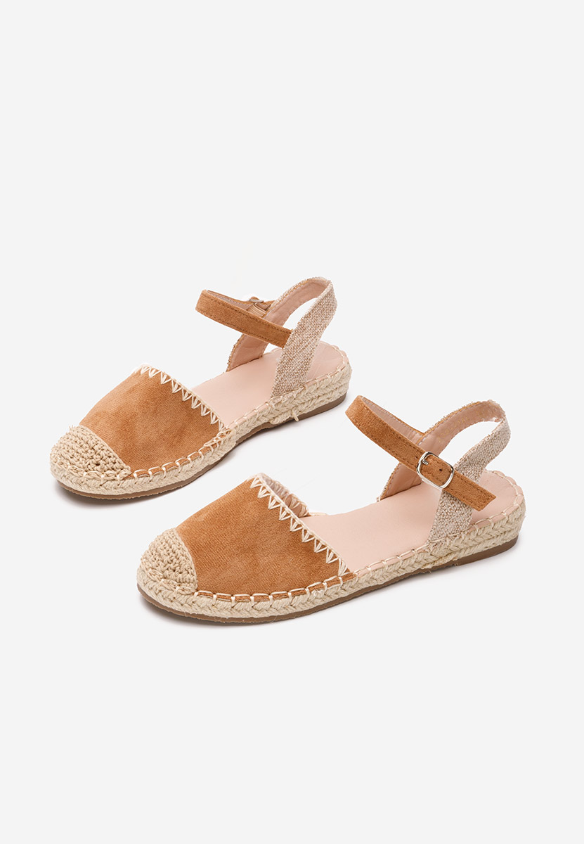 Espadrilles pour enfants chameau Hinata