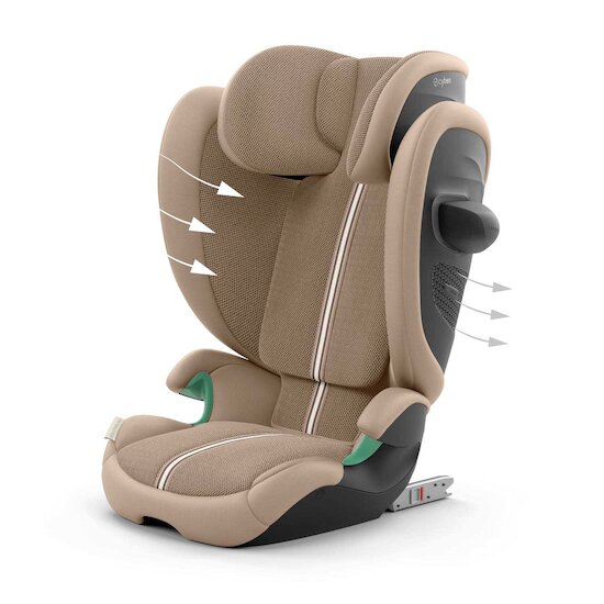 Siège auto Solution G2 i-Fix   Almond Beige        de               CYBEX