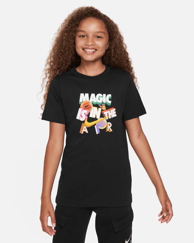 T-shirt Nike Sportswear Noir pour enfant