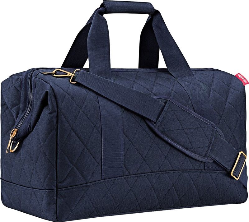 Reisenthel Allrounder L Reistas Sporttas - 30L - Rhombus Midnight Gold Blauw