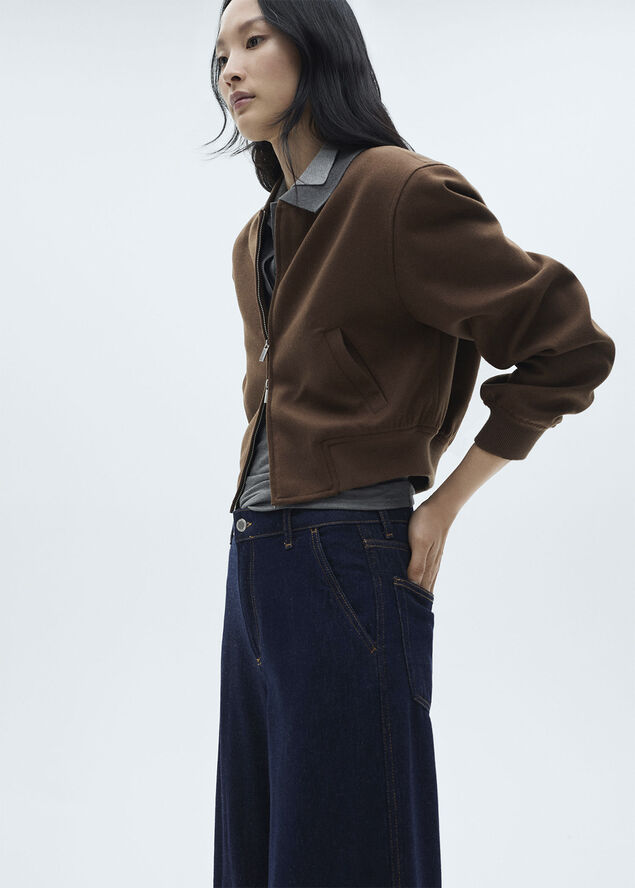 MANGO JEANS. -- LOUISE Open blue