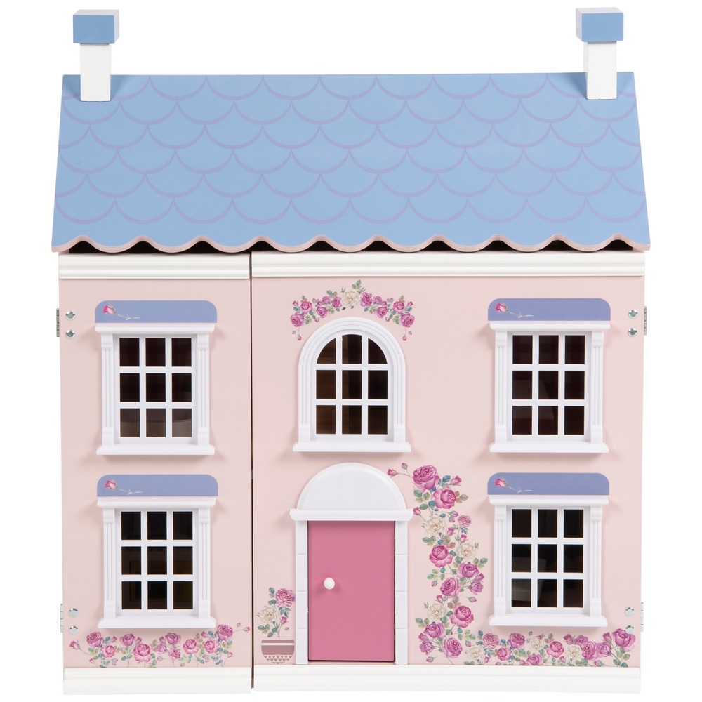 Sophias hölzernes Puppenhaus