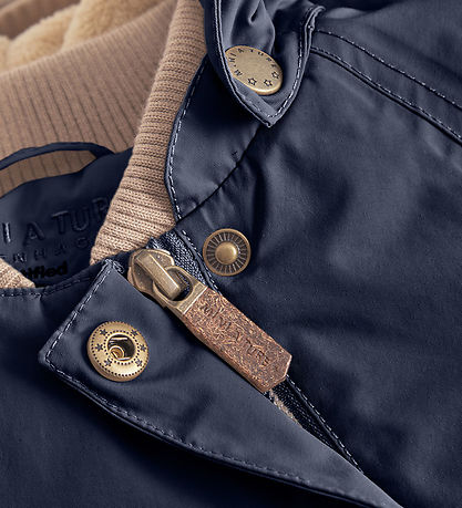 Mini A Ture Winterjacke - Wang Fleece - Outer Space