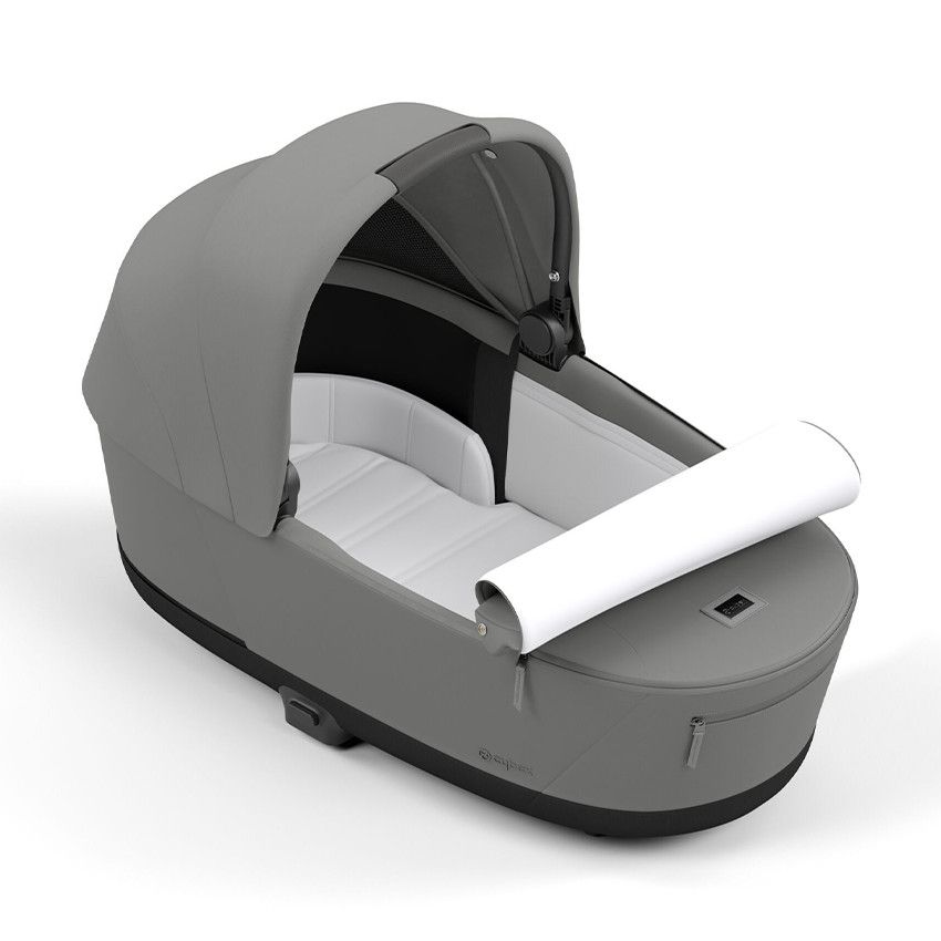 Nacelle Lux Carry Cot pour poussette Priam/e-Priam mirage grey - Ecru