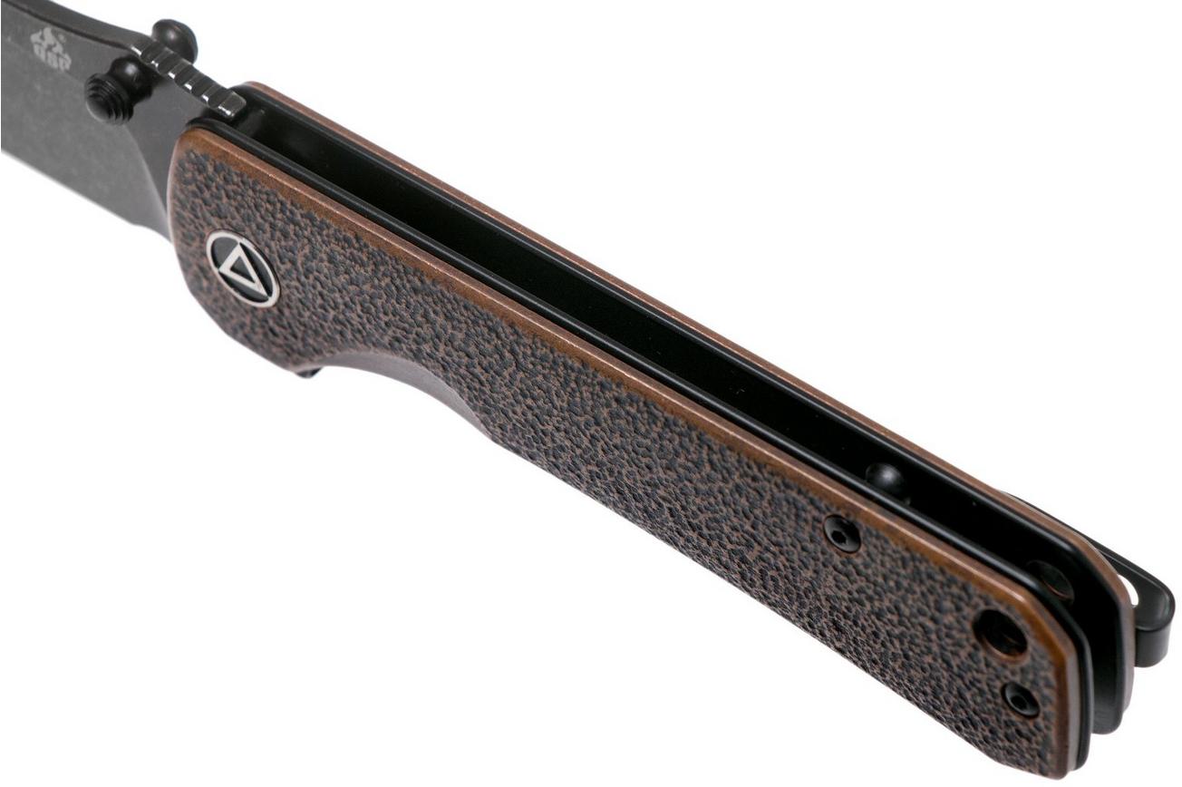 QSP Knife Hawk QS131-N Copper, Blackwashed zakmes