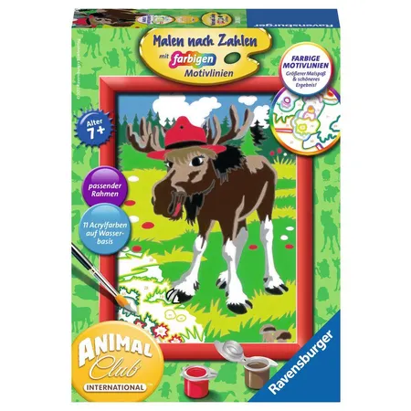 Ravensburger Malen nach Zahlen Elch