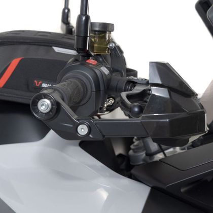Protèges-mains SW-MOTECH KOBRA NOIR - Noir