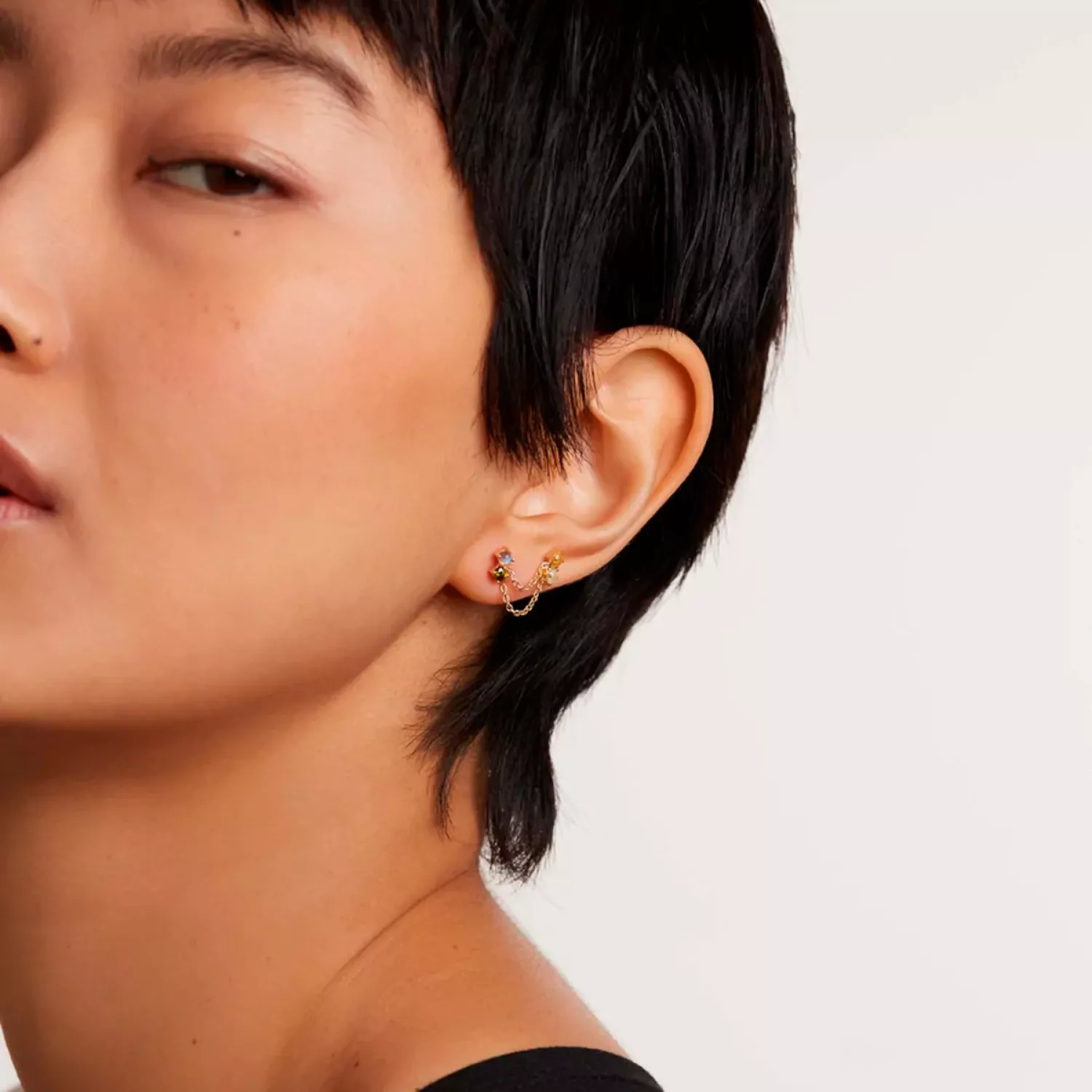 PDPAOLA Naomi Ørering Single 18 kt. Forgyldt Sølv AR01-601-U