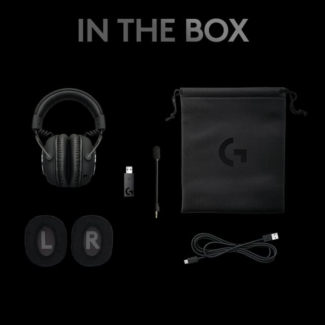 Logitech G Pro X Lightspeed trådløst gaming headset
