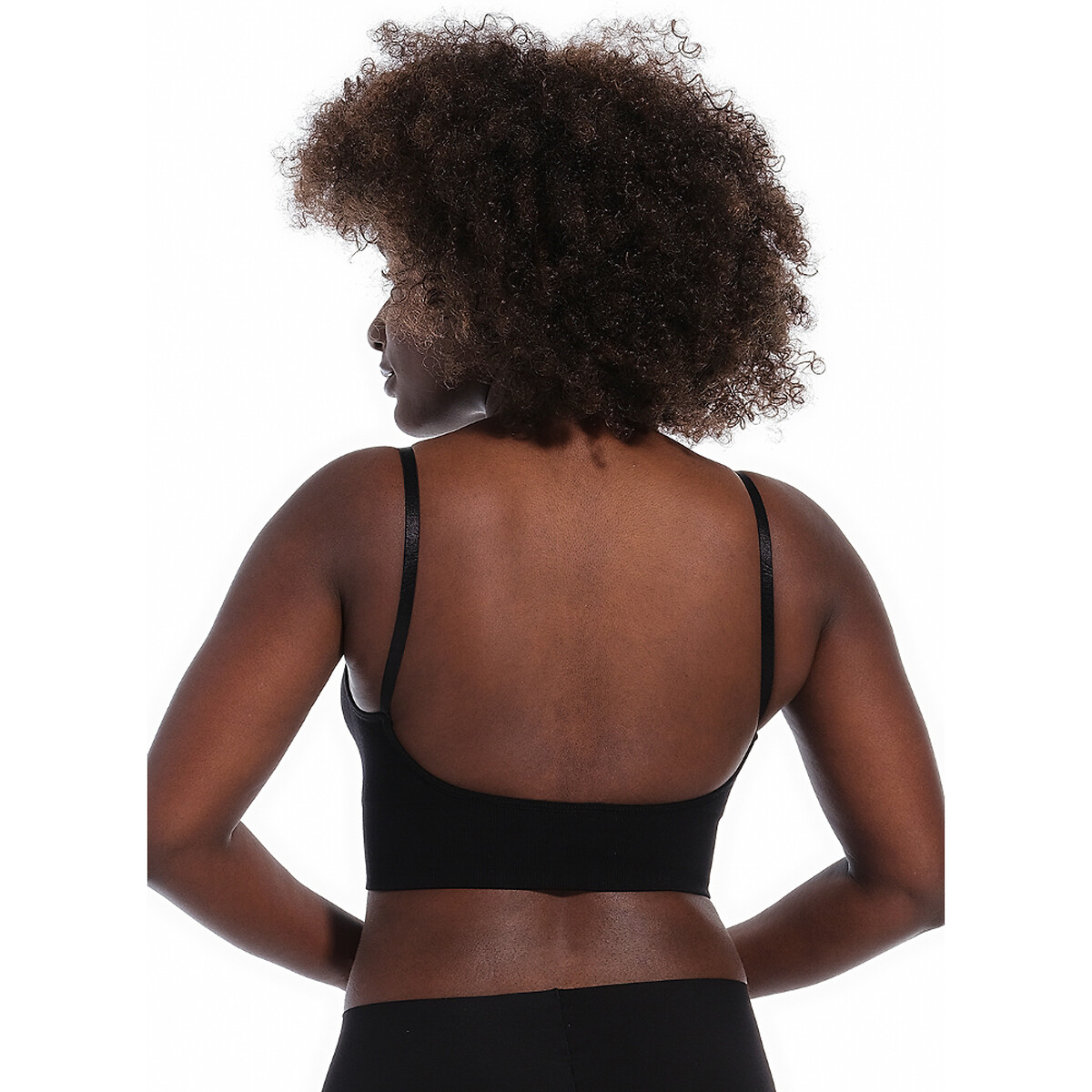 MAGIC BODYFASHION<br>Bustier de bambu com costas nuas e decote profundo nas costas