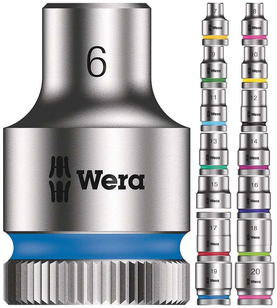 Wera 8790 HMB Zyklop-Steckschlüsseleinsatz mit 3/8