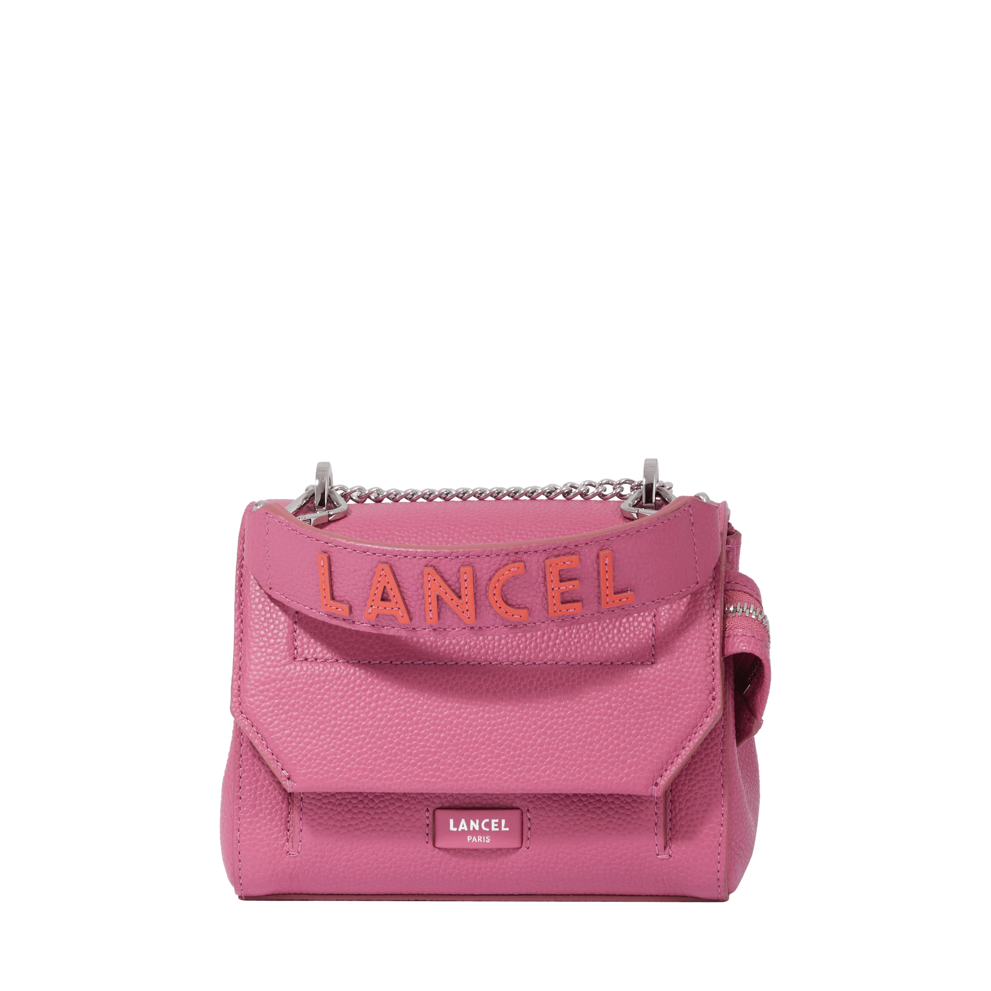 Sac rabat S Ninon de Lancel-Cerise/Citrouille