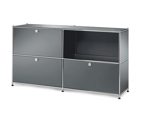 Klappenergänzungs-Set Metall »CN3«, grau