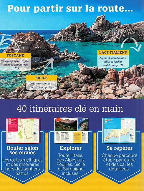 LONELY PLANET - SUR LA ROUTE DE L ITALIE