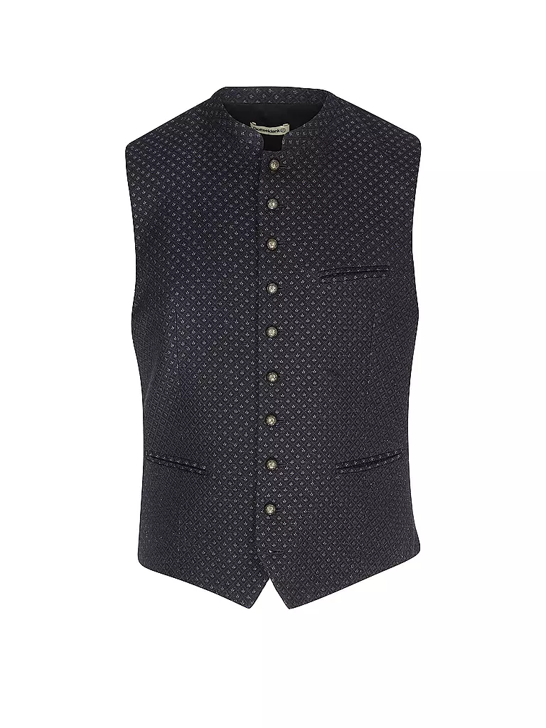 GOTTSEIDANK Trachtengilet KONSTANTIN blau