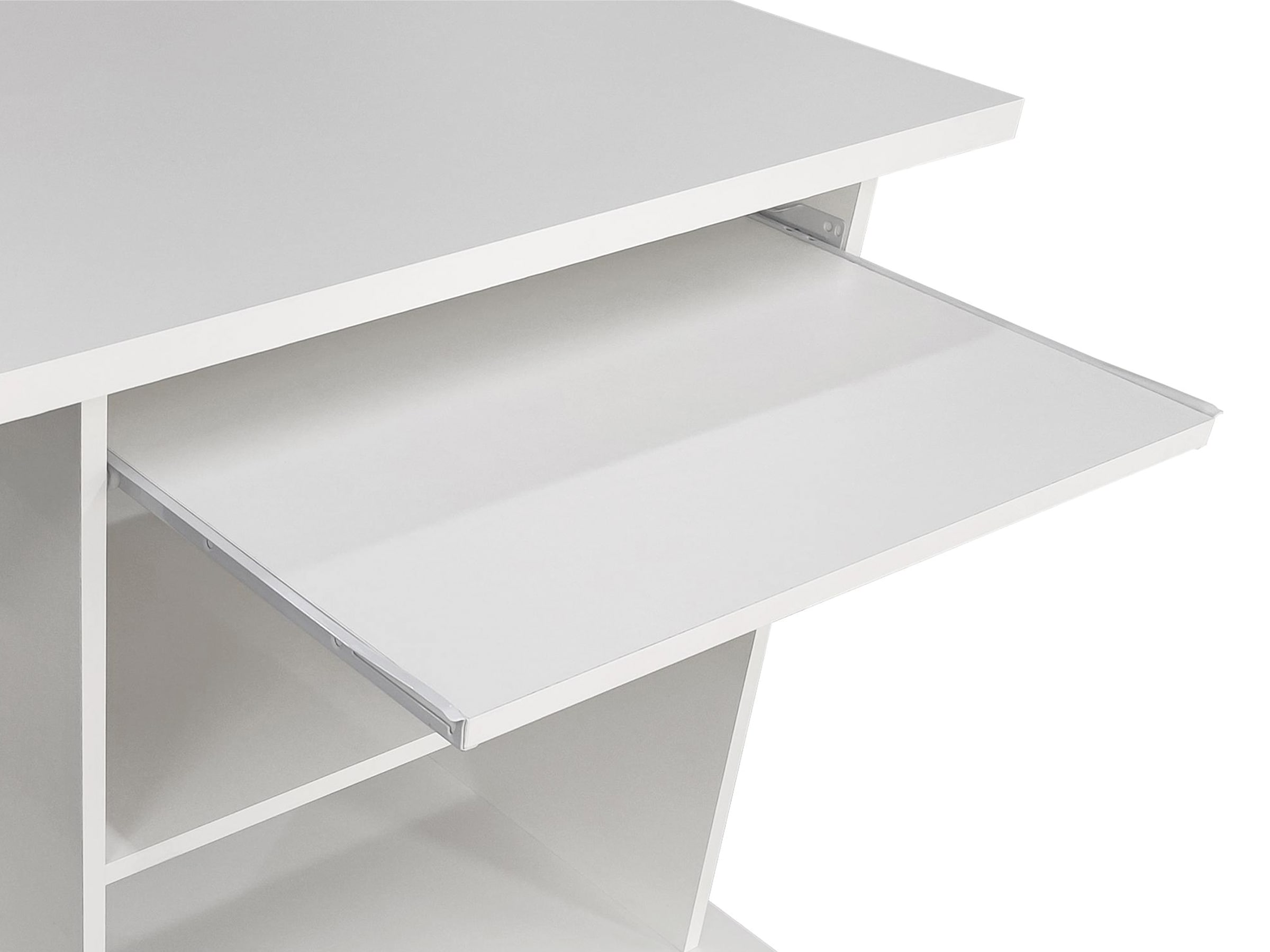 INOSIGN Computertisch »LOKVE, Laptoptisch, Schreibtisch,« rollbar, Tastaturauszug, Towerfach, Druckerfach, Höhe 75 cm
