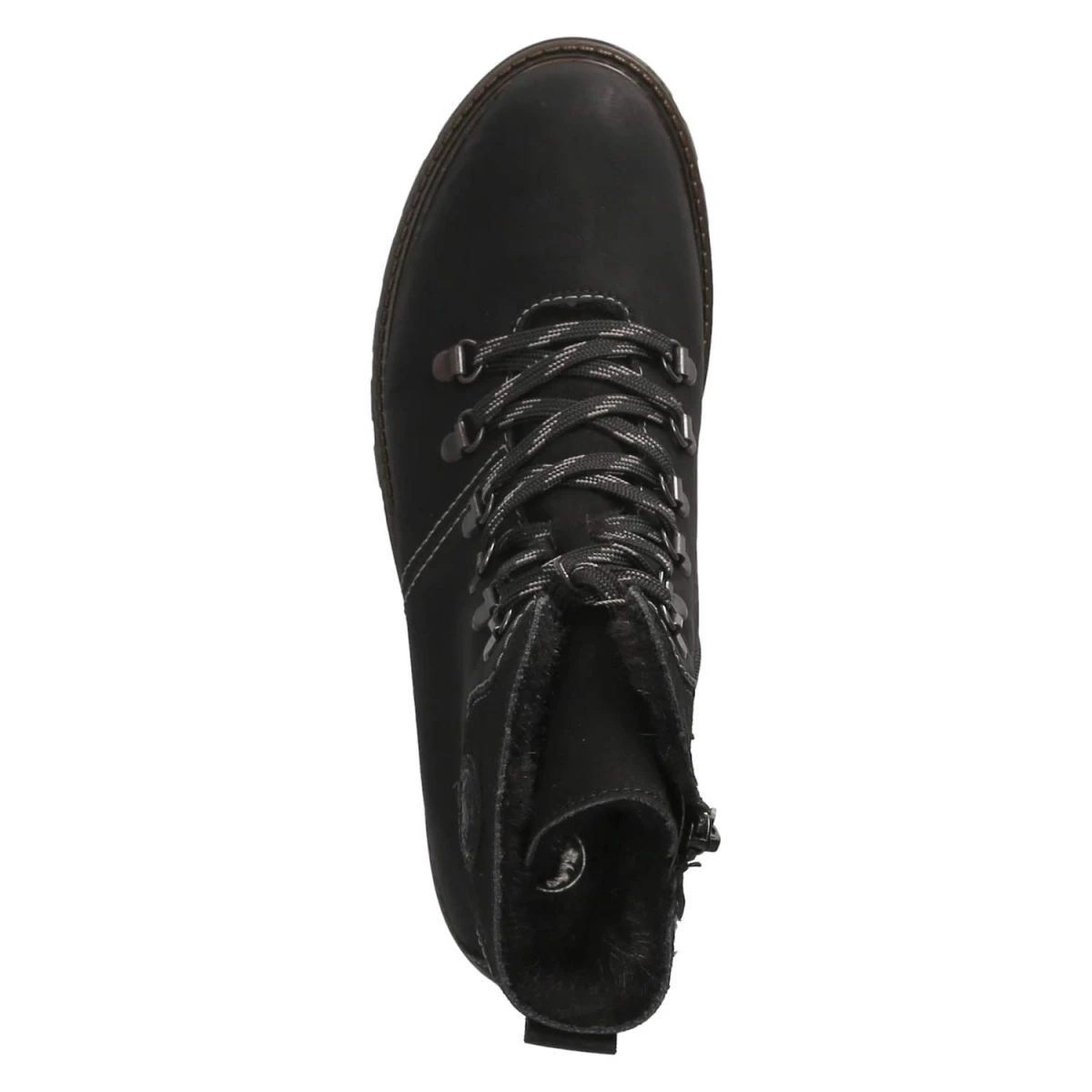 RiekerSchnürstiefeletten - schwarz