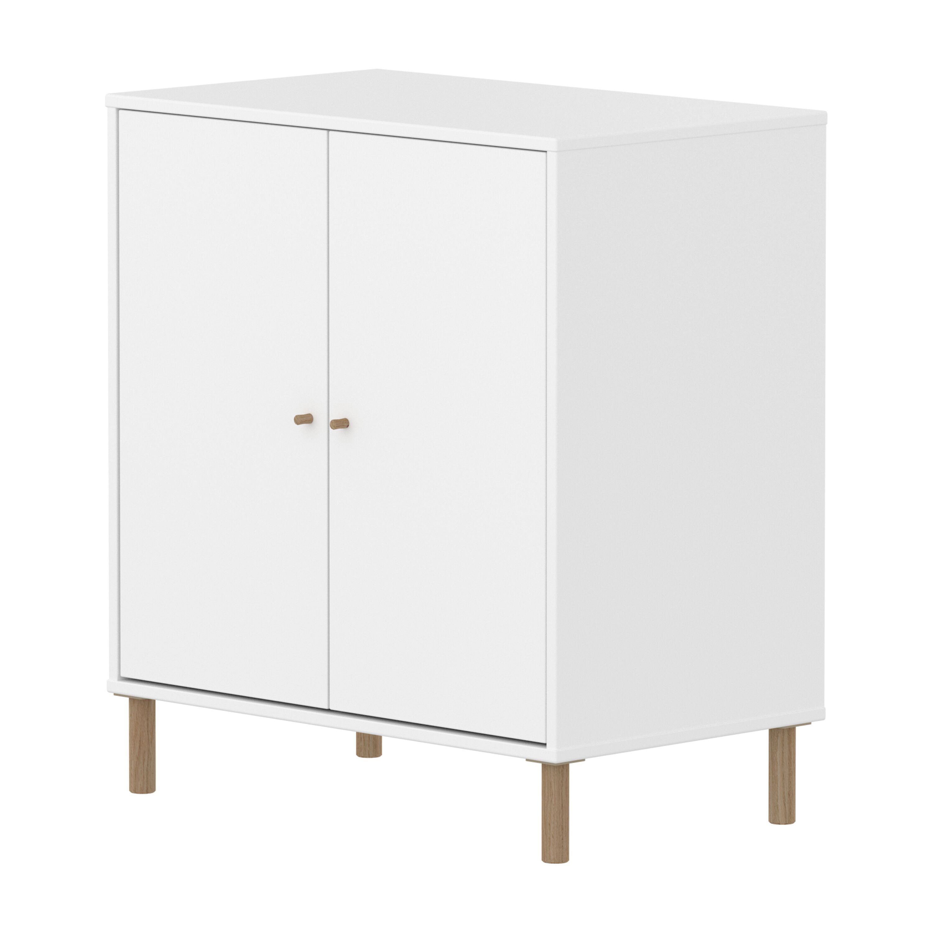 Flexa SAGA Kommode - Weiss / B: 75.0 cm x T: 45.0 cm x H: 84.0 cm