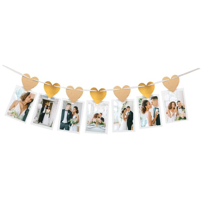 Fotogirlande - Hochzeit