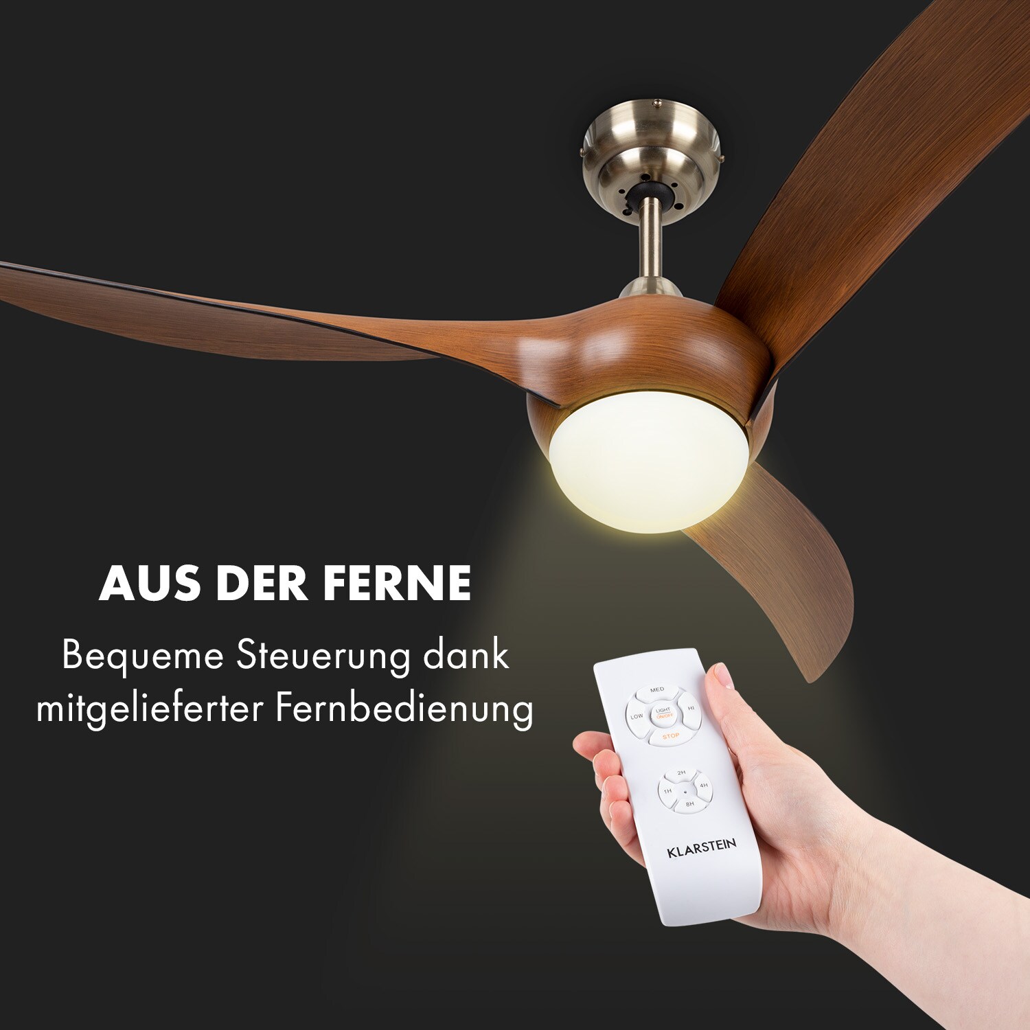 Monteverde Deckenventilator Deckenleuchte 52