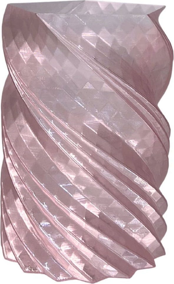 Nobufil  PETG Candy Rosé, 1,75 mm / 1000 g    Leicht zu druckendes PETG Filament aus recyceltem Kunststoffabfall