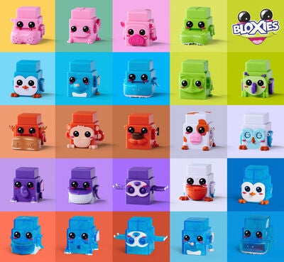 Simba Toys Bloxies Figursett 4-Pack