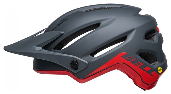 Casque Bell 4Forty Mips Gris Rouge