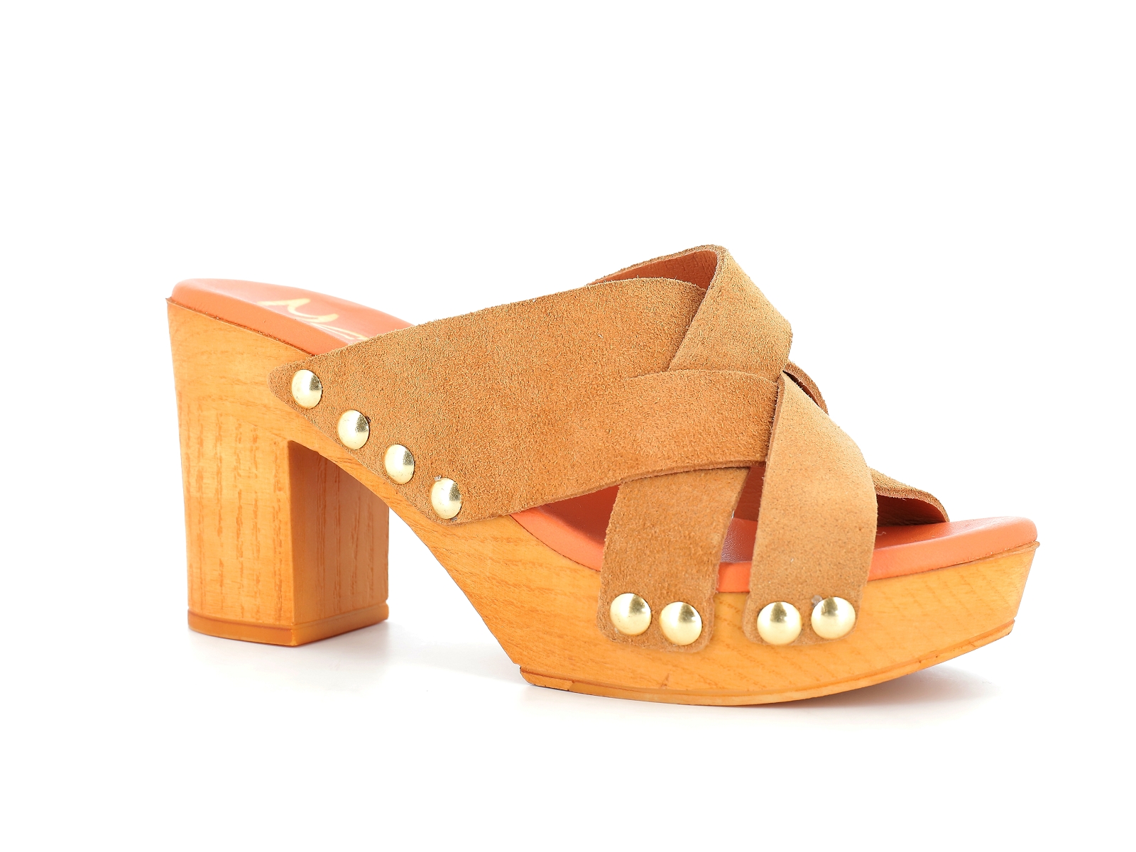 M brand-DALMA Nubuck Marron Clair