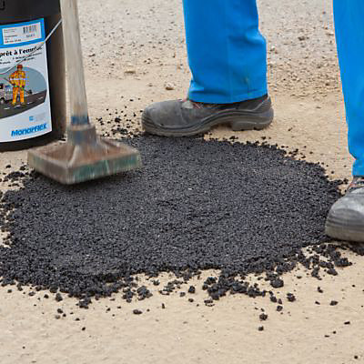 Enrobé à froid souple et drainant Viastock noir 25kg