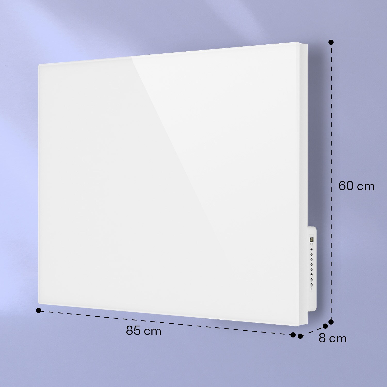 Mojave 750 smart 2-in-1 Heizgerät Infrarot Konvektor 85x60cm 750W RGB-Licht