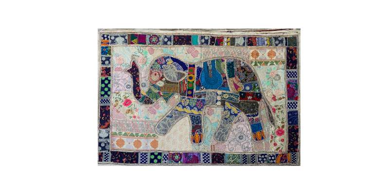 Wandteppich Elefant, B 150 cm, H 100 cm von fischer's lagerhaus
