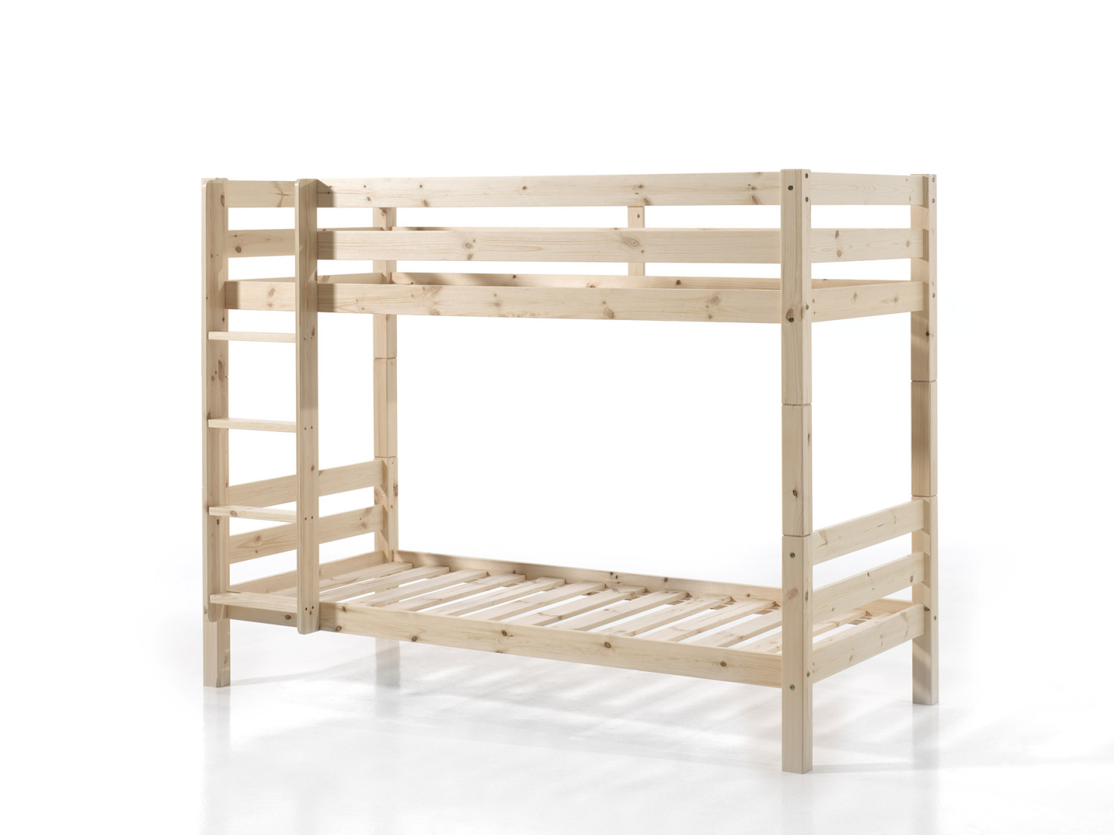 Etagenbett PINO - natur - Kiefer massiv - 90x200 cm
