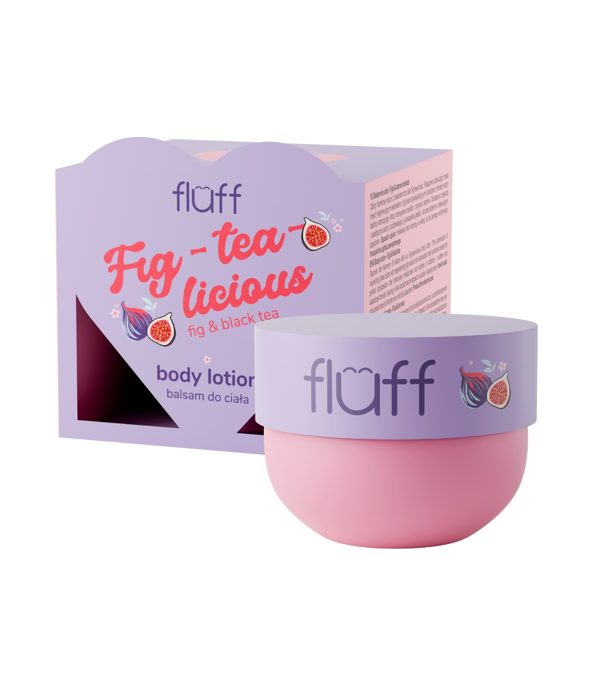 Fluff - Fig-Tea-Licious Loção Corporal - Figo e Chá Preto