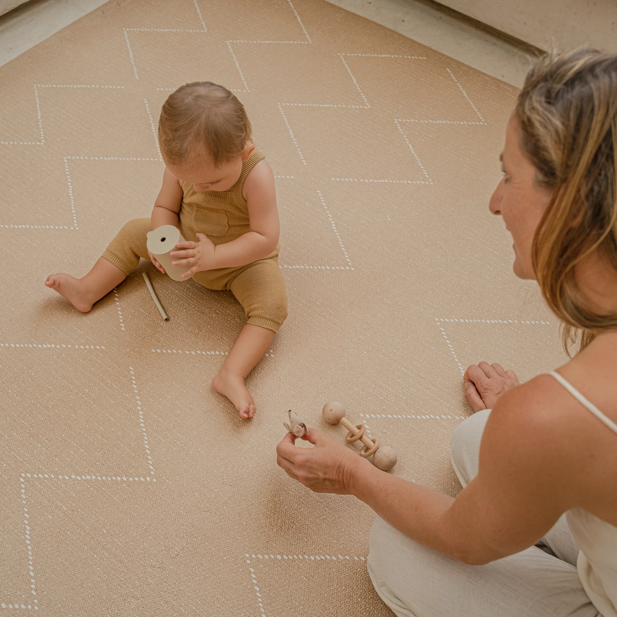 toddlekind Prettier Puzzle Spielmatte Tulum Sandstone 120 x 180 cm