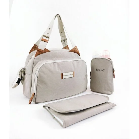Sac à langer Titou   Greige        de               Baby On Board