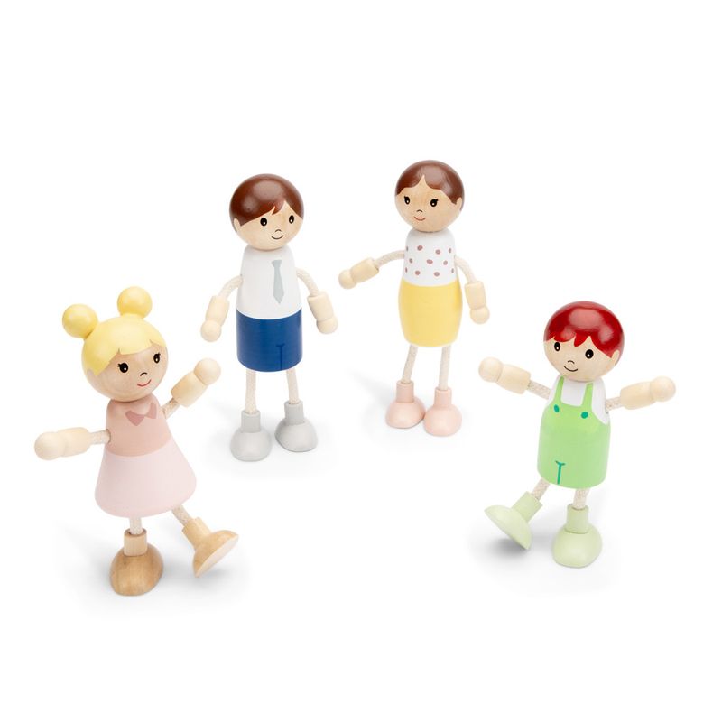 Woet Dukkefamilie i tre