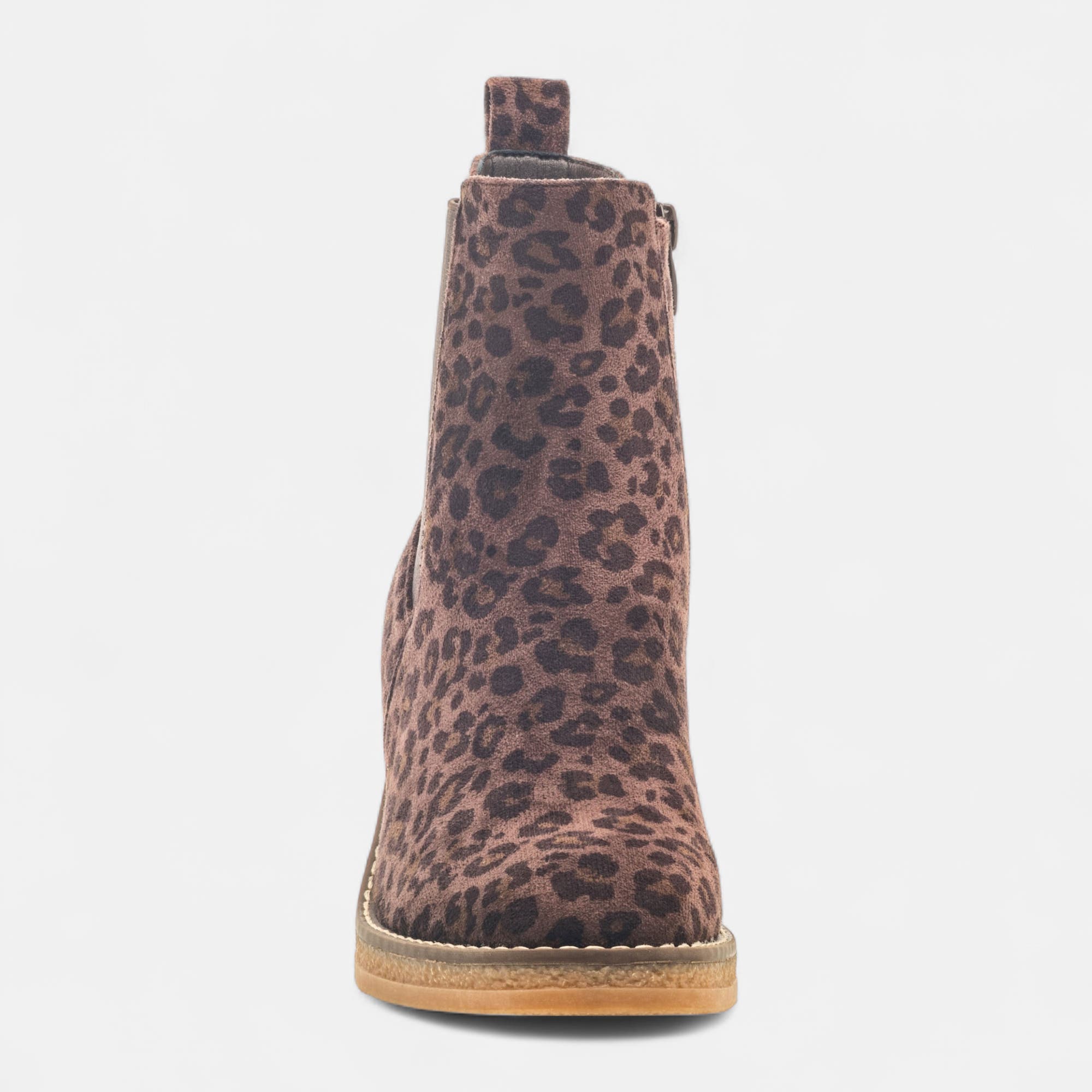 Boots à talon Femme marron