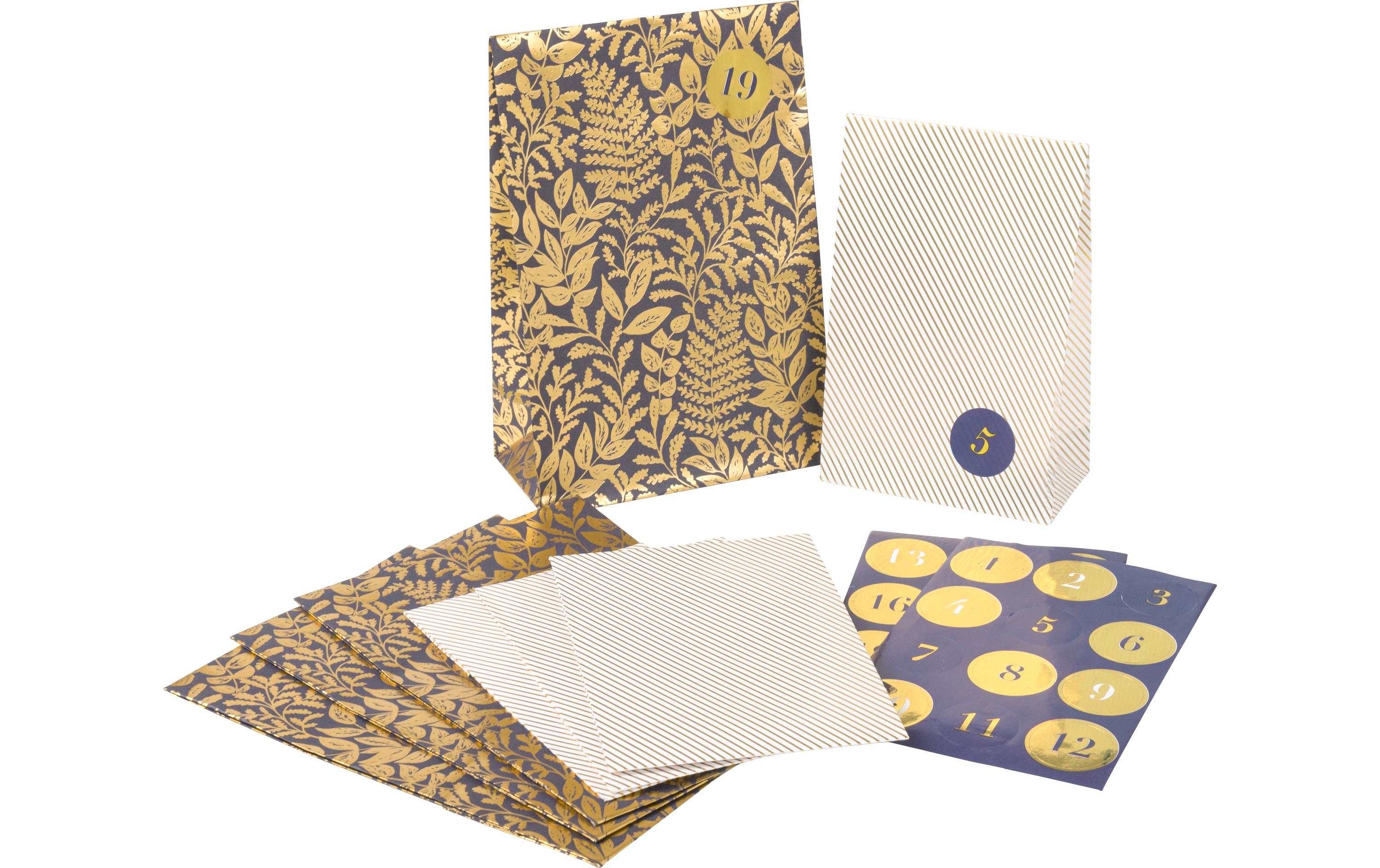 Adventskalender Geschenkbeutel Julie 16 x 8 x 24 cmAdventskalender-Set zum Selbstgestalten