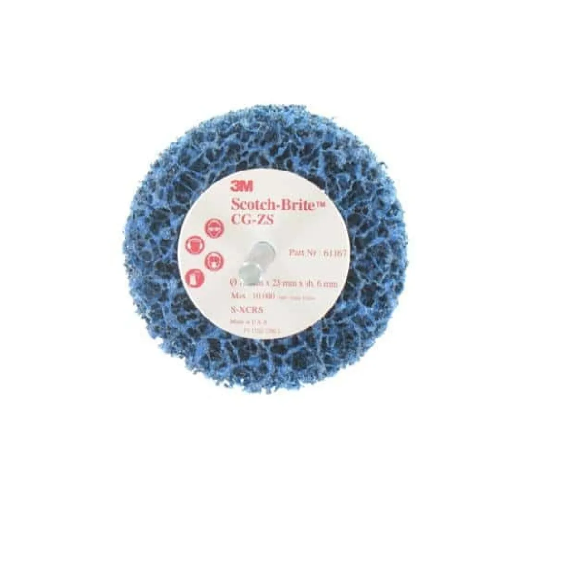 Brosse 3M scotch-brite CG-ZS 75 mm