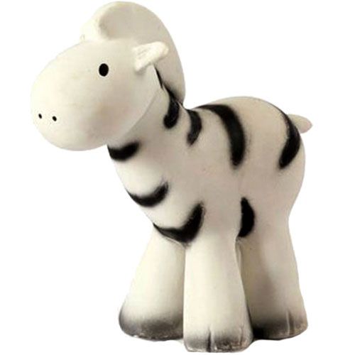 Tikiri bijt- & badspeelgoed met rammelaar zebra