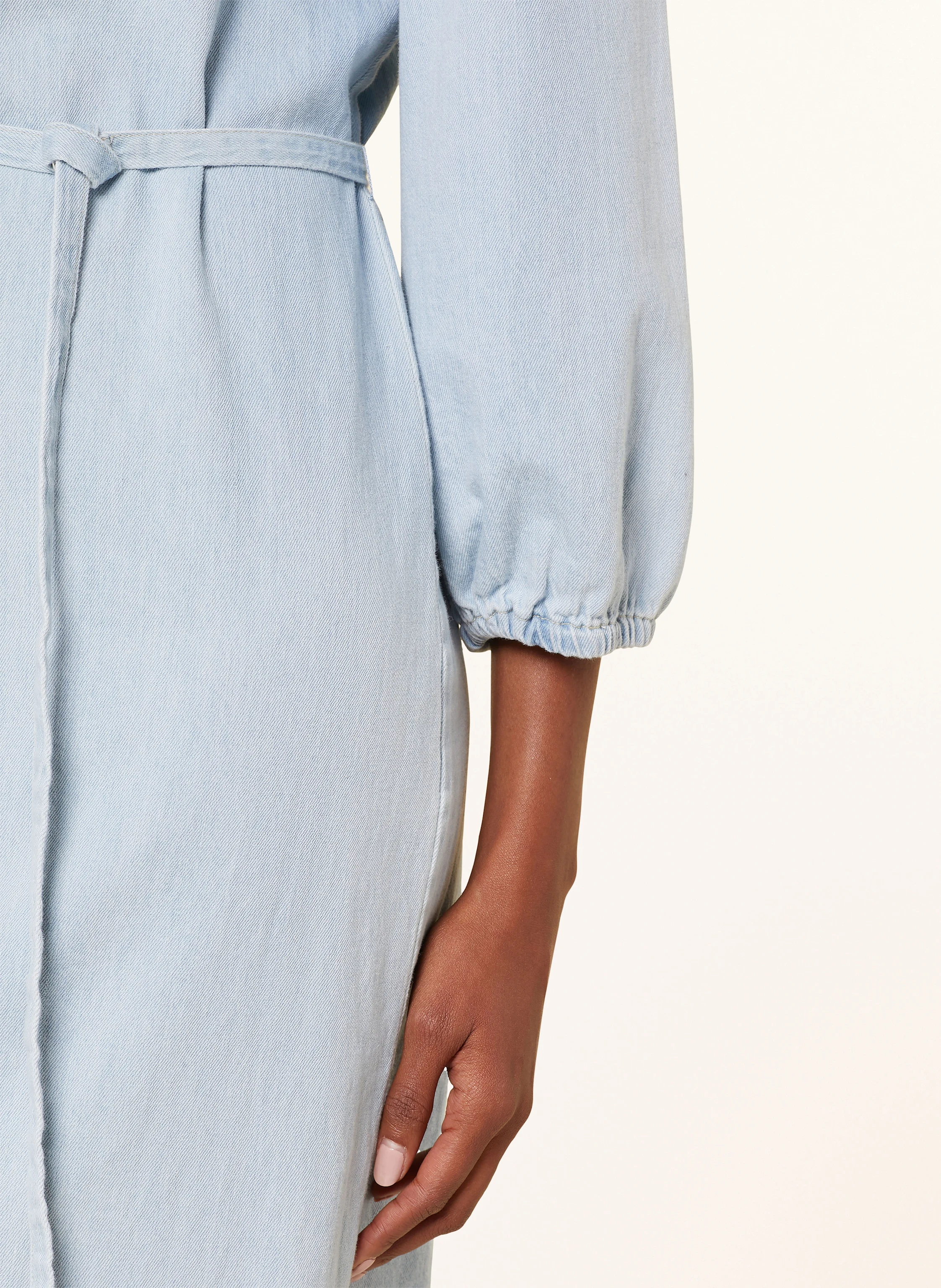 Part Two Jeanskleid mit 3/4-Arm