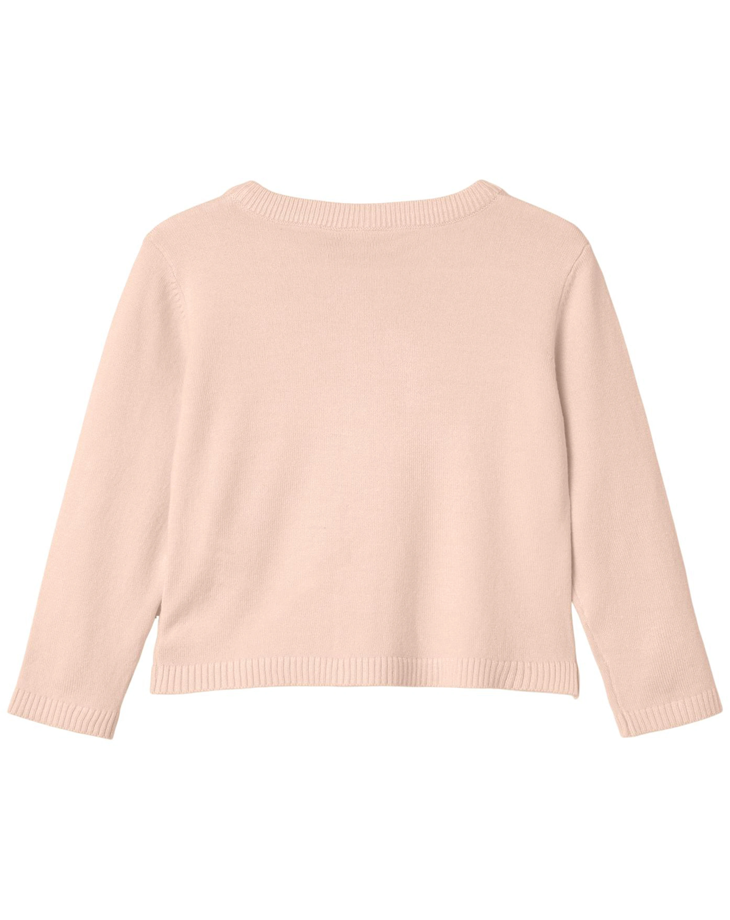 Strickjacke NMFVALMA in créme de pêche