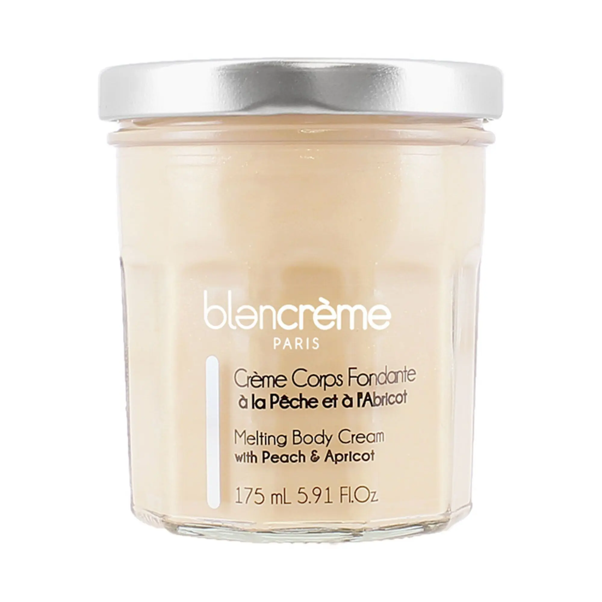 Blancrème - Crème Corps Fondante Nacrée Pêche & Abricot 175ml - Crème et lait