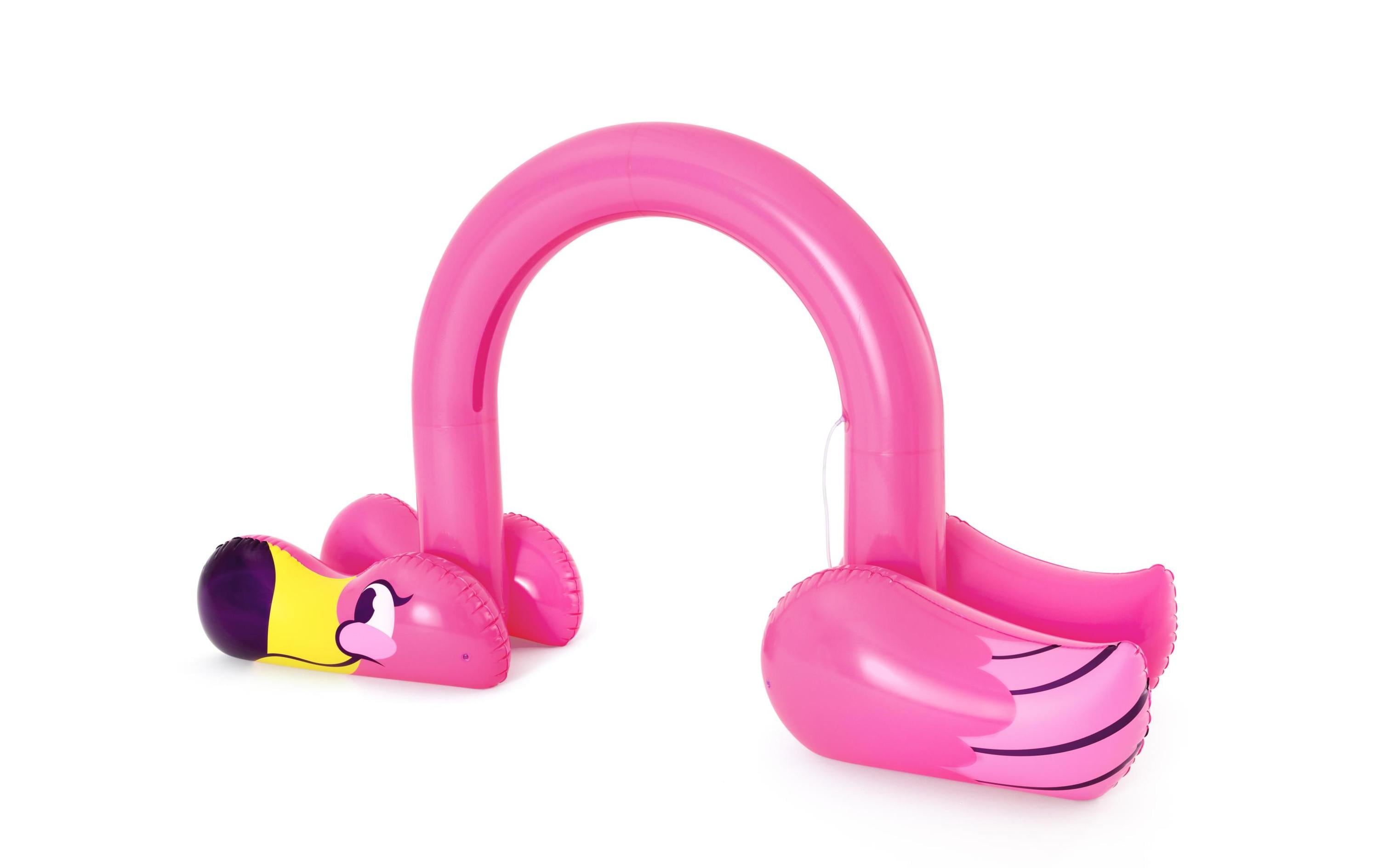 Jumbo Flamingo Sprinkler 340 x 110 x 193 cmWassersprinklerbogen zum Hindurchlaufen